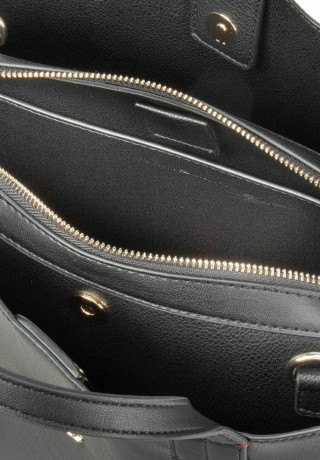 Tommy Hilfiger ICONIC SATCHEL Handbag black ICONIC SATCHEL Сумочка черный