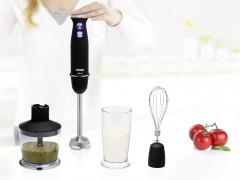 PRINCESS PRINCESS Stabmixer Stabmixer Set, Dank spulmaschinenfester Teile leicht zu reinigen  Ручной блендер PRINCESS Набор ручных блендеров, легко моется благодаря деталям, которые можно мыть в посудомоечной машине.