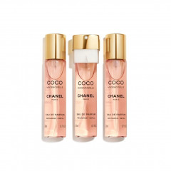 CHANEL COCO MADEMOISELLE TWIST AND SPRAY ohne Zerstauber, 3 сменных блока по 20 мл каждый, без распылителя