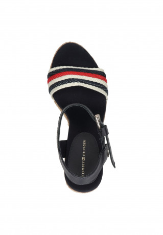 Tommy Hilfiger CORPORATE  High heeled sandals blauw CORPORATE Босоножки на высоком каблуке синий и белый
