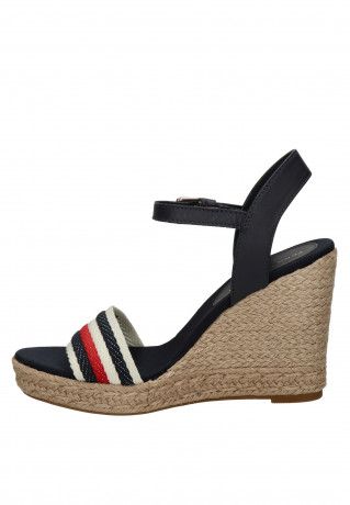 Tommy Hilfiger CORPORATE  High heeled sandals blauw CORPORATE Босоножки на высоком каблуке синий и белый