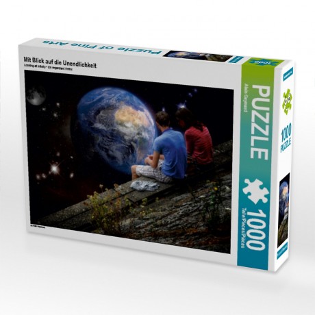 CALVENDO Puzzle CALVENDO Puzzle Mit Blick auf die Unendlichkeit Пазл CALVENDO Puzzle Перед бесконечностью