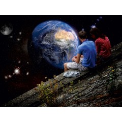 CALVENDO Puzzle CALVENDO Puzzle Mit Blick auf die Unendlichkeit Пазл CALVENDO Puzzle Перед бесконечностью