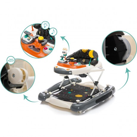 fillikid Lauflerngerat SPACE mit Schaukelfunktion SPACE ходунки с функцией качания