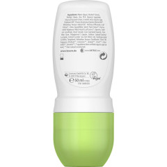 LAVERA Deo Roll-on Natural &amp; Refresh, 50 ml, Лавера Дезодорант роликовый Натуральная Свежесть, лайм и вербена, без алюминия, 50 мл