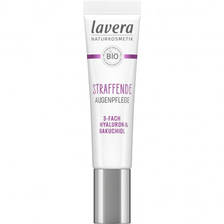 LAVERA STRAFFENDE AUGENPFLEGE 3-fach Hyaluron & Bakuchiol, 15 ml, Лавера Крем для кожи вокруг глаз с подтягивающим действием, гиалуроновая кислота и бакучиол, 15 мл
