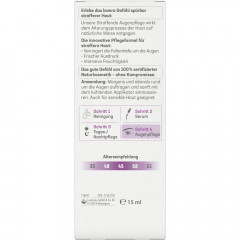 LAVERA STRAFFENDE AUGENPFLEGE 3-fach Hyaluron &amp; Bakuchiol, 15 ml, Лавера Крем для кожи вокруг глаз с подтягивающим действием, гиалуроновая кислота и бакучиол, 15 мл