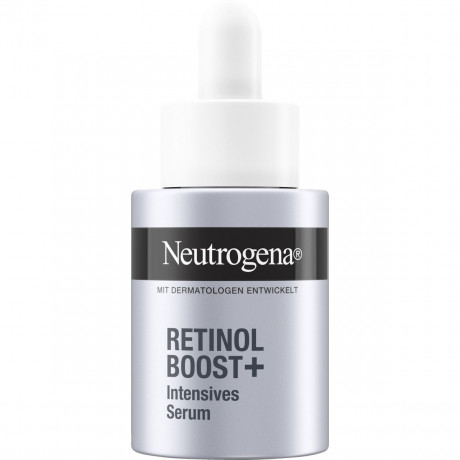 Neutrogena Retinol Boost+ Intensives Serum, 30 ml, Neutrogena Retinol Boost+ Интенсивная ночная сыворотка с чистым ретинолом, 30 мл