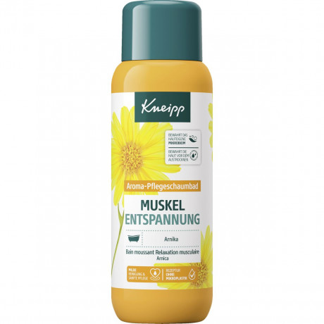 Kneipp Aroma-Pflegeschaumbad Muskel Entspannung, 400 ml, Kneipp ароматная пена для ванны «Расслабление мышц», 400 мл