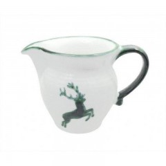 Gmundner Keramik Gmundner Keramik Gruner Hirsch Milchgiesser glatt 0,3 L / h:9,5 cm Насадка для молока Gmundner Ceramics Green Deer, гладкая, 0,3 л / высота: 9,5 см