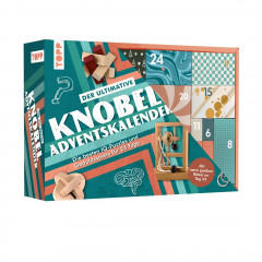 Der ultimative Knobelspiel-Adventskalender, адвент-календарь с 24 IQ-головоломками и играми на терпение