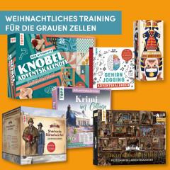 Der ultimative Knobelspiel-Adventskalender, адвент-календарь с 24 IQ-головоломками и играми на терпение