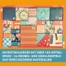 Der ultimative Knobelspiel-Adventskalender, адвент-календарь с 24 IQ-головоломками и играми на терпение