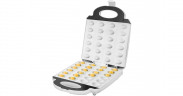 Unold Unold Waffelautomat Zaubernuss 48360, Waffeleisen weiss, 1.400 Watt weiss Вафельница Unold Zaubernuss 48360, вафельница белая, 1400 Вт