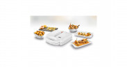 Unold Unold Waffelautomat Zaubernuss 48360, Waffeleisen weiss, 1.400 Watt weiss Вафельница Unold Zaubernuss 48360, вафельница белая, 1400 Вт