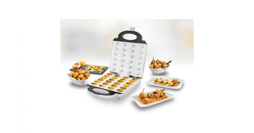 Unold Unold Waffelautomat Zaubernuss 48360, Waffeleisen weiss, 1.400 Watt weiss Вафельница Unold Zaubernuss 48360, вафельница белая, 1400 Вт