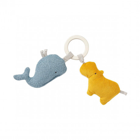 Fehn Greifling Nilpferd Wal fehnNATUR Игрушка для захвата Бегемот Кит fehnNATUR