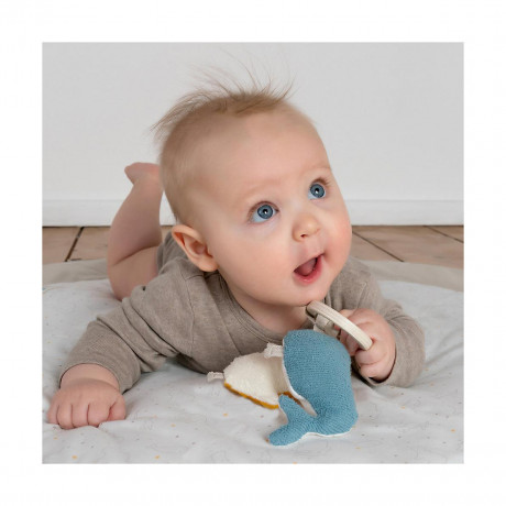 Fehn Greifling Nilpferd Wal fehnNATUR Игрушка для захвата Бегемот Кит fehnNATUR