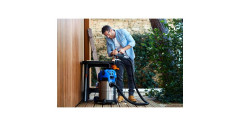 Nilfisk Nilfisk Nass-/Trockensauger Multi II 30T Inox VSC inox/blau  inox/blau Пылесос для влажной и сухой уборки Nilfisk Multi II 30T Inox VSC inox/синий