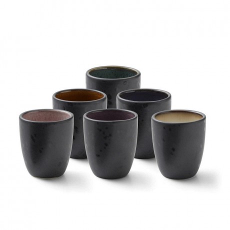 Bitz Bitz Gastro black Espressotassen Set 6-tlg. 0,10 L / h: 6 cm / d: 5 cm Набор чашек для эспрессо Bitz Gastro черный, 6 предм. 0,10 л/ч: 6 см/д: 5 см
