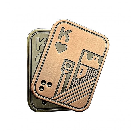 Vicabo Metall Poker K Fidget Slider Spielzeug Geschicklichkeitsspiele fur Kinder Игры мастерства игрушки слайдера Fidget покера K металла для детей