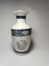 Japan porcelain, Винтажная Ваза "Цветы и птицы" в сине-голубых тонах с позолотой, Раритет, японский фарфор, 22см, Япония 1970г.