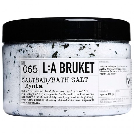 L:A BRUKET No.65 Bath Salt Mint  No.65 Мятная соль для ванн