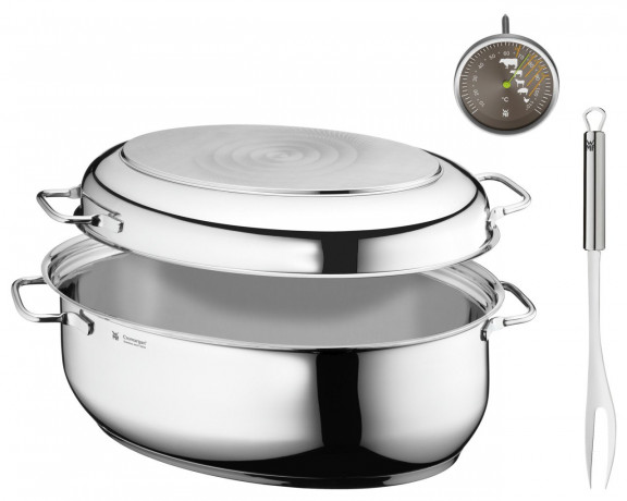 WMF WMF Extrabr\u00e4ter 8,5l inkl. Deckel  silber WMF Extra Br&gt;4ter 8,5л с крышкой