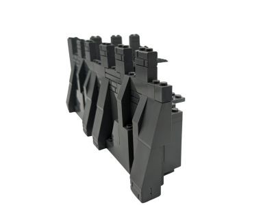 LEGO LEGO MOC Ritter Burg Schloss Mauer 2 Mauerteile und 1 Eckteil - dunkelgrau - 133 Teile LEGO MOC Knight Castle Wall 2 части стены и 1 угловая часть - темно-серый - 133 детали