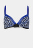 Tommy Hilfiger DEMI BRA PRINT Underwired bra blue DEMI BRA PRINT Бюстгальтер на косточках синий