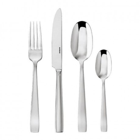Sambonet Sambonet Flat - Edelstahl 18/10 Besteckset 24-tlg. Vollheft / Monoblock Набор столовых приборов Sambonet Flat из нержавеющей стали 18/10, 24 предм. Полный буклет/моноблок