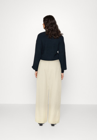 Tommy Hilfiger WIDE LEG PANT Trousers light sandalwood ШИРОКИЕ БРЮКИ Брюки светлое сандаловое дерево