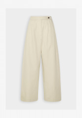 Tommy Hilfiger WIDE LEG PANT Trousers light sandalwood ШИРОКИЕ БРЮКИ Брюки светлое сандаловое дерево