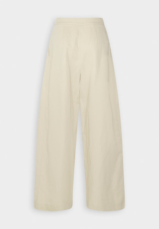 Tommy Hilfiger WIDE LEG PANT Trousers light sandalwood ШИРОКИЕ БРЮКИ Брюки светлое сандаловое дерево