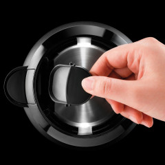 Krups Krups Wasserkocher BW2448 Pro Aroma, 1,6 l, 2400 W, Beleuchteter Ein-/ Ausschalter, Schwarz schwarz Чайник Krups BW2448 Pro Aroma, 1,6 л, 2400 Вт, выключатель с подсветкой, черный