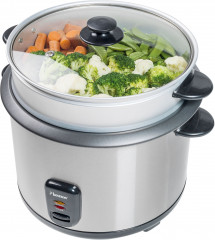 bestron bestron Reiskocher Bestron Reiskocher ARC180 Edelstahl 700 W 1,8 L  рисоварка Bestron Рисоварка Bestron ARC180 нержавеющая сталь 700 Вт 1,8 л