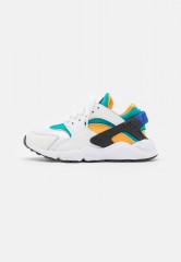 Nike Sportswear AIR HUARACHE UNISEX Sneaker low white/blue/emerald AIR HUARACHE UNISEX Низкие кроссовки женские белый/синий/изумрудный