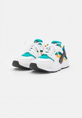Nike Sportswear AIR HUARACHE UNISEX Sneaker low white/blue/emerald AIR HUARACHE UNISEX Низкие кроссовки женские белый/синий/изумрудный