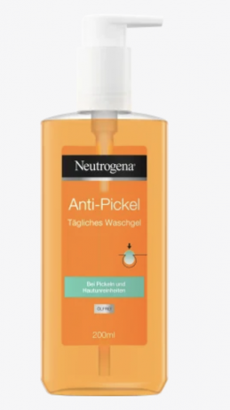 Neutrogena Visibly Clear Anti Pickel Waschgel Ölfrei unreine Haut, Гель для умывания против чёрных точек для ежедневного применения , 200 мл