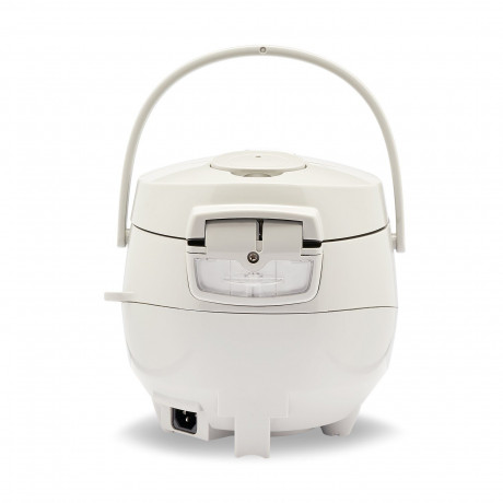 Reishunger Reishunger Reiskocher Digitaler Mini Reiskocher, 350 W, Dampfeinsatz, Messbecher, Reisloffel, Timer- und Warmhaltefunktion Grau Рисоварка Reishunger цифровая мини-рисоварка, 350 Вт, паровая вставка, мерный стакан, ложка для риса, таймер и функц