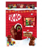 KitKat Adventskalender Адвент-календарь 2025, 24 шоколадные фигурки с хрустящими вафлями, 41см х 28см, 208 грамм