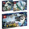 LEGO Avatar: 3er Set: Neytiri und Thanator vs. Quaritch im MPA (75571); 560 Teile + Jakes und Neytiris erster Flug auf einem Banshee (75572); Bau- und Spielset (572 Teile) + Schwebende Berge: Site 26 und Аватар: Набор из 3: Нейтири и Танатор против Куорич
