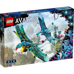 LEGO Avatar: 3er Set: Neytiri und Thanator vs. Quaritch im MPA (75571); 560 Teile + Jakes und Neytiris erster Flug auf einem Banshee (75572); Bau- und Spielset (572 Teile) + Schwebende Berge: Site 26 und Аватар: Набор из 3: Нейтири и Танатор против Куорич