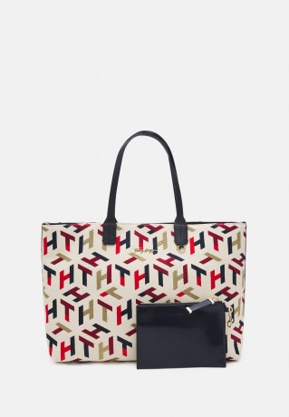 Tommy Hilfiger ICONIC TOTE MONO SET Tote bag blue ICONIC TOTE MONO SET Сумка-тоут синий