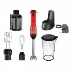 Black & Decker Black  Decker Handmixer Stabmixer-Set BCKM1014KR-QW 4er-Set Kitchen Wand™  Ручной миксер Black Decker Набор ручных блендеров BCKM1014KR-QW Набор из 4 шт. Kitchen Wand™