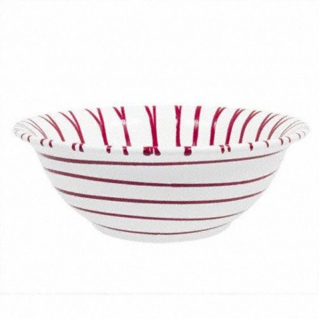 Gmundner Keramik Gmundner Keramik Rotgeflammt Salatschussel d: 33 cm / h: 14 cm / 4,5 L Салатница Gmundner керамическая красная с пламенем д: 33 см / высота: 14 см / 4,5 л