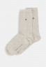 Tommy Hilfiger WOMEN CASUAL 2 PACK Socks light beige melange ЖЕНСКАЯ ПОВСЕДНЕВНАЯ 2 НАБОР Носки светло-бежевый меланж