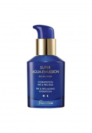 GUERLAIN GUERLAIN SUPER AQUA EMULSION Nachtpflege rich emulsion GUERLAIN SUPER AQUA EMULSION ночной уход