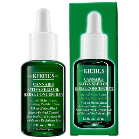 Kiehl’s Cannabis Sativa Seed Oil Herbal Concentrate Травяной концентрат масла семян конопли Sativa