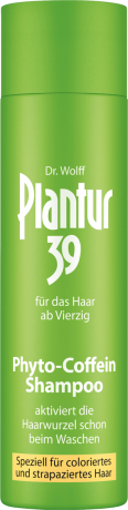 Plantur 39 Shampoo Phyto-Coffein Coloriertes & Strapaziertes Haar Плантур Шампунь с фито-кофеином для окрашенных ломких волос, 250 мл